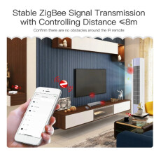 6X UFO-R11 ZigBee Air Conditioner TV IR Remote for Alexa Home Universal Infrared Remote Controller