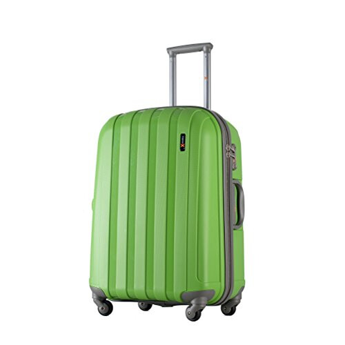 Luggage X - 30" (77cm) Hard Shell Green Polypropylene Trolley Suitcase
