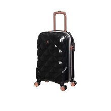 it luggage St Tropez Trois 21" Hardside Carry-on 8 Wheel Expandable Spinner, Black, 21", St Tropez Trois 21" Hardside Carry-on 8 Wheel Expandable