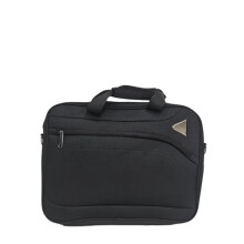 Infinity Leather Lightweight Black Suitcases 8 Wheel Luggage Travel Cases Soft Laptop Holiday Bag