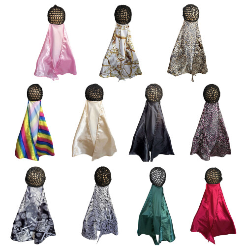 Breathable Knit Cap Sleeping Hat Suitable For-Bohemian print 1