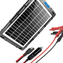 Small 8W Sun propelled Unit With Long Cord For Convenient Car