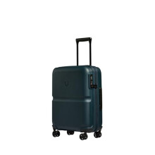 ANTLER - Single Stripe Hard Shell Cabin Suitcase, 55x40x20cm 39L, Lightweight, 4 Spinner Wheels - Adjustable Handle, Carry On Luggage Approved by