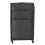 Linea Sorento Fabric Soft Shell Suitcase Black 22in/57cm 1