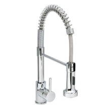 Milano Mirage Chrome Lever Handle Kitchen Sink Mixer Tap Swivel Spout Pull Out Spray Head