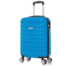 FLYMAX 55x35x20 4 Wheel Super Lightweight Cabin Luggage Suitcase Hand Carry on Case Flight Travel Bags Approved On Board Fits Easyjet Ryanair Jet 2