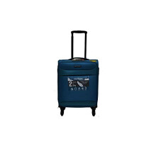 New FANTANA Cabin Luggage/Suitcase RFID Blocking Spinner Cases with TSA Lock (Teal, Cabin - 18" - 55 x 38 x 20cm)