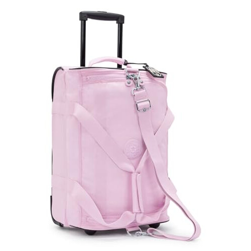 Kipling TEAGAN US Small wheeled duffle, Carry On, Blooming Pink (Pink) 1