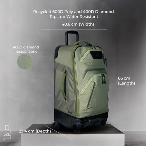 OGIO Renegade 26" Spinner Suitcase Four Leaf Clover 1