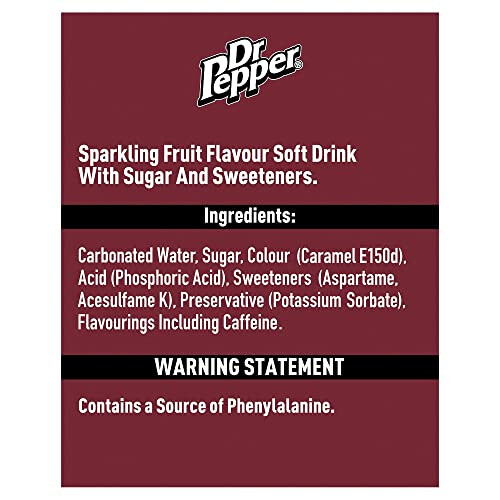 Dr Pepper Dr Pepper, 4 x 330 ml 1