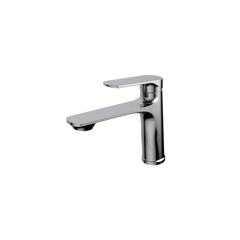 Durovin Bathrooms Basin Mixer Tap - Single Lever Handle Chrome Bubbler Spout Sink Faucet 5060724236852