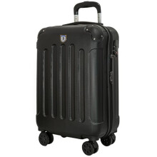 UTTAM 20 Inch Lightweight Travel Cabin Bag - Carry On Suitcase, ABS, Water Resistant & Safe Locking System - Easyjet Overhead Compliant (56x23x38cm)
