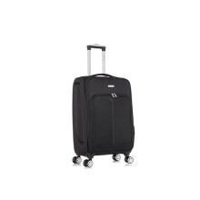 24" Medium Suitcase Super Lightweight Luggage 20% Expandable 4 Wheels Spinner 3-Digit Combination Lock Soft Shell Luggage for 15 to 20kg