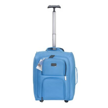CHARKHAH Hand Luggage Case Travel Bag Trolley on Wheels Carry-Ons Flight Approved Cabin Suitcase 1.45 kg Lightweight Suitcases Large 37 Liter Bags