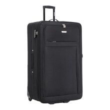 32" Extra Large Suitcase Super Lightweight Luggage Integrated Combination Lock 20% Expandable 2 Wheel Soft Shell Check in Hold Luggage for 30kg