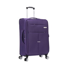 Medium Suitcase 24" Super Lightweight Luggage 20% Expandable 4 Wheels Spinner 3-Digit Combination Lock Soft Shell Luggage for 15 to 20kg