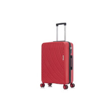 Medium Suitcase 24" Lightweight 4 Wheel Spinner ABS Hard Shell Luggage for 15 to 20kg 66 Litre