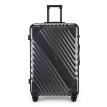 Fly Kite Luggage 24 Inch Medium Suitcase PC+ABS Hard Shell with Aluminium Trolley Handle, Real TSA 3 Digit Secure Lock, 360 Smooth Wheels