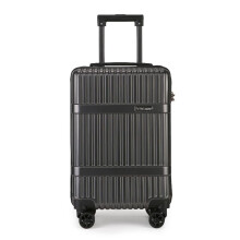 Fly Kite Luggage 20 Inch Cabin Suitcase PC+ABS Hard Shell with Aluminium Trolley Handle Real TSA Secure Lock 3 Digit 360 Smooth Wheels Lightweight