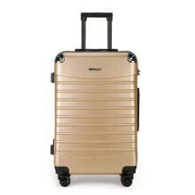 Fly Kite Luggage 20 Inch Cabin Suitcase PC+ABS Hard Shell with Aluminium Trolley Handle, Real TSA Secure Lock 3 Digit 360 Smooth Wheels Lightweight