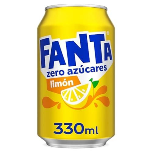 Fanta Refresco de limón Fanta Zero lata 33 cl pack 8 und
