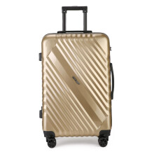 Fly Kite Luggage 28 Inch Large Suitcase PC+ABS Hard Shell with Aluminium Trolley Handle, Real TSA 3 Digit Secure Lock, 360 Smooth Wheels Lightweight