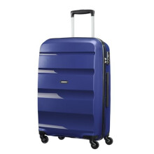 American Tourister Bon AIR - Spinner M, Suitcase, 66 cm, 57.5L, Blue (Midnight Navy)