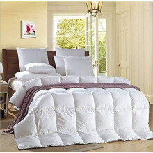 Lawrence Caprino White Goose Feather & Down Duvet Extra Warm and Cosy- 13.5 Tog Single Size - 100% Cotton & Down Proof Fabric