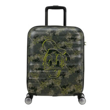 American Tourister - Wavebreaker Disney Unisex - Adult B08887RTDH, Multicolor (Donald Duck Camo), Spinner S (55 cm - 36 L), Disney