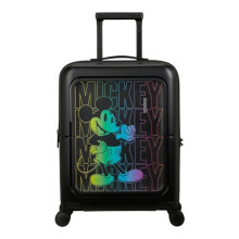 American Tourister Dashpop Disney - Spinner S, Expandable Cabin Luggage, 55 cm, 41/47 L, Multicolour (Mickey Neon Gradient)