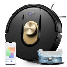 Vexilar W9 Robot Vacuum Cleaner with Mop,8000Pa Robotic Vacuum with LiDAR Navigation,15 No-go Zones, 150 Min Max Runtime, App Control, 3-in-1 Sweep