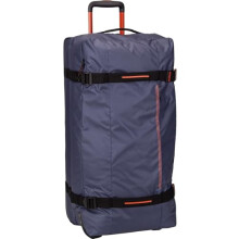 American Tourister Urban Track Duffle Travel Bag L, navy/orange, standard size, Wheeled Travel Bag