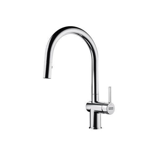 Franke Kitchen Sink tap with a Pull-Out spout and Spray Function from Franke Active J Pull Down Spray - Chrome - 115.0653.401