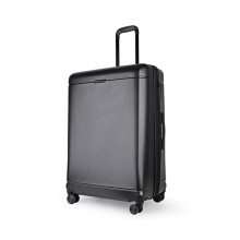 JLY Matte Metallic Black Suitcase - Premium100% German Bayer Polycarbonate Expandable Design Superior Organisation TSA Security Lock Ultra-Quiet