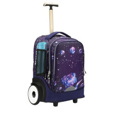 UNIKER Rolling Laptop Bag with Large Wheels for 15.6 Inch Laptop,Community Nurse Bag on Wheels (T5- Dream)