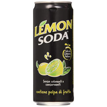 Lemon Soda Set 24 Lemonsoda can 33cl soft drink for parties, multicolor, unique