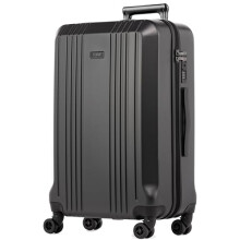 FERGÉ XL Large Hard-case Luggage Suitcase Hard Shell Trolley Cannes 28" Trolley 4 Spinner Wheels (360) Grey