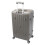 SKYFLITE Modern Large Trunk, 76cm, ABS Hardshell, Silver/Charcoal, TSA Lock, 90L Capacity (Charcoal) 4