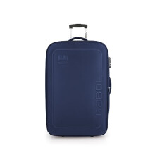 Gabol Large Expandable Suitcase Orbit Soft 90L Capacity, blue, 32 cm x 47 cm x 76 cm, Suitcases & Trolleys