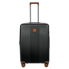 BRIC'S The large trolley from the Ferrara Collection is made of polycarbonate, a lightweight and durable material. The opening is via a double-slider
