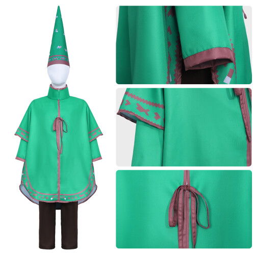 Multifunctional Role Play Outfit Includes Jacket-Purple 150 1