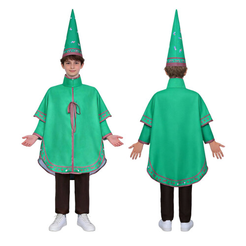 Multifunctional Role Play Outfit Includes Jacket-Purple 150 2