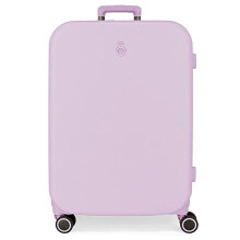Enso Annie Medium suitcase Purple 48x70x28 cm Rigid ABS Integrated TSA closure 79L 4.32 kg 4 Double wheels
