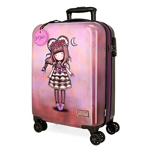 GORJUSS, Pink, One Size, Cabin Suitcase