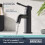 Bristan Bristan Mila Basin Mixer Tap with Clicker Waste Black (MI BAS BLK) 5