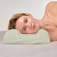 SLEEP & GLOW Omnia Anti-Aging Beauty Pillow with Copper Pillowcase Fights Sleep Wrinkles Orthopedic Height Adjustable Memory Foam for Sleeping on Back