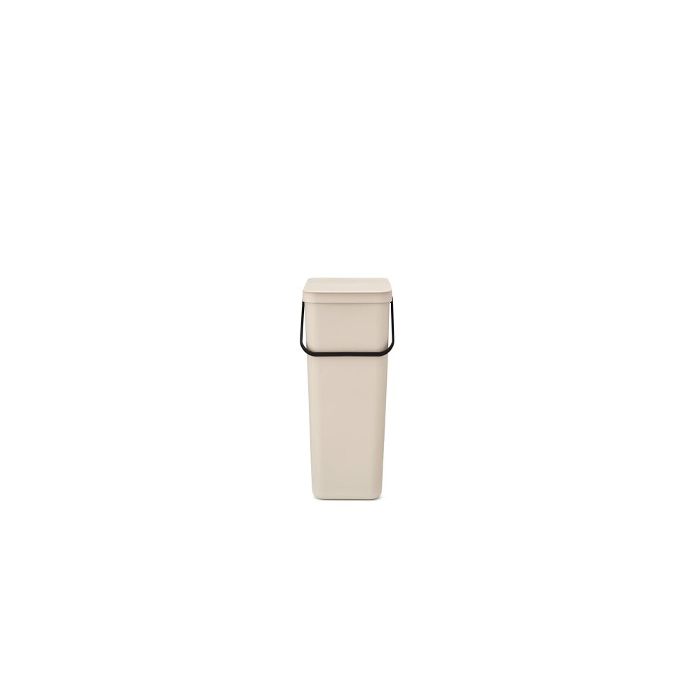 Brabantia Sort & Go Recycle Bin - 40L - Cream - Image 6