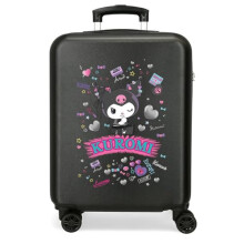 Joumma Sanrio Kuromi Retro Pop Cabin Suitcase Black 38x55x20 cm Rigid 2 kgs Side Combination Lock ABS 2 kgs 35L Hand Luggage