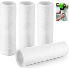 Verpakking van 4 Vervangingsfilters 80 mm, voor Grünbeck Waterfilter FS1, Geno Fijnfilter FS1, Waterfilter voor Thuisgebruik