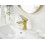 Bristan Bristan Hourglass Eco Start Bathroom Basin Mixer Brushed Brass Tap 3